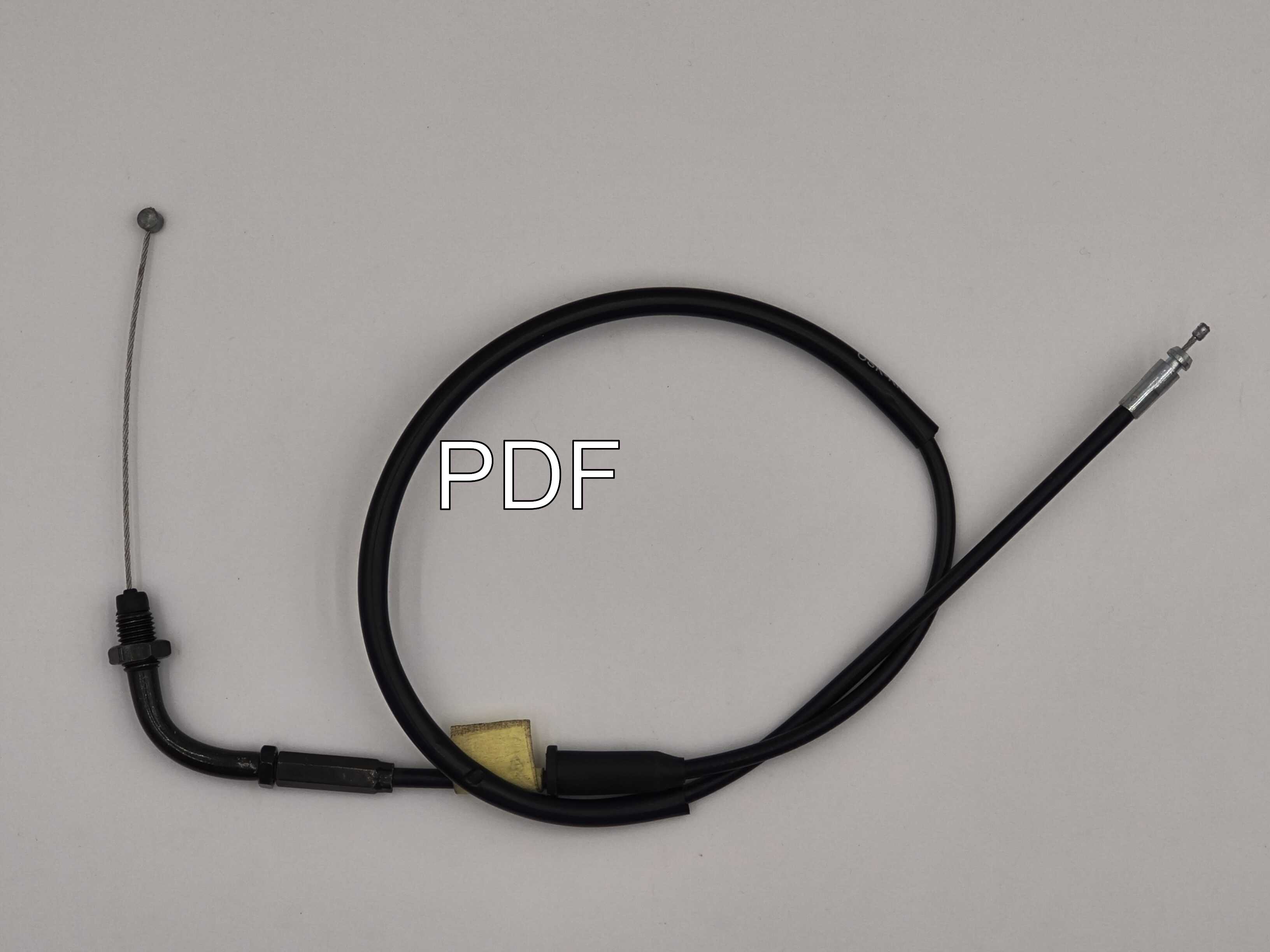 THROTTLE CABLE CT110